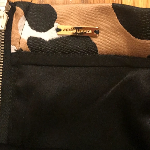 Adam Lippes Leopard Jacquard Mini Skirt - Picture 5 of 6